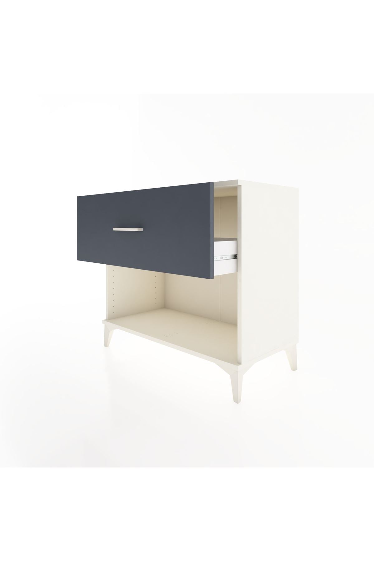 Hyperion Şifonyer Tek Çekmeceli 88x44x80 Aytaşı-Antrasit