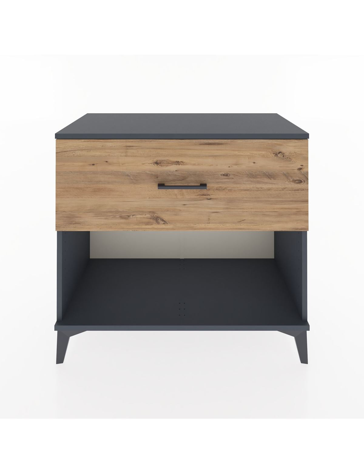 Hyperion Şifonyer Tek Çekmeceli 88x44x80 Antrasit-Çam