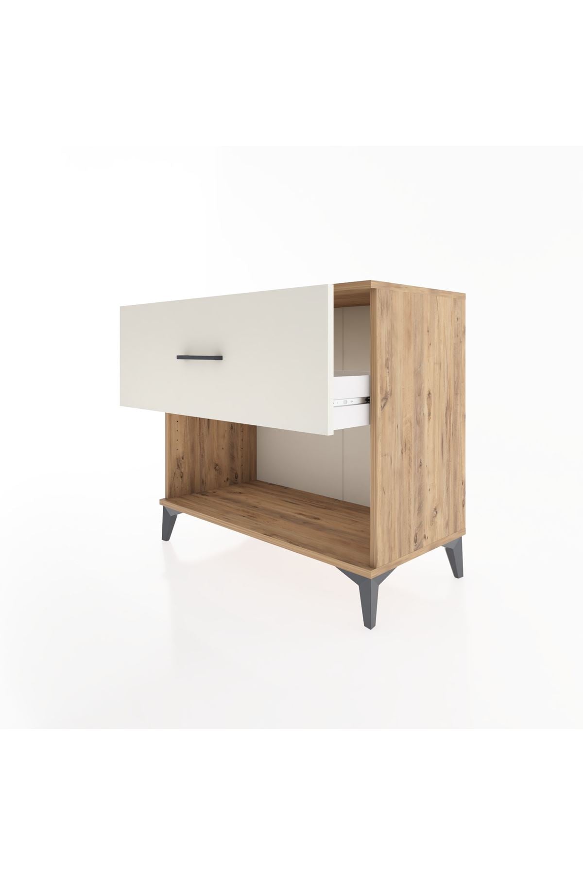 Hyperion Şifonyer Tek Çekmeceli 88x44x80 Çam-Aytaşı