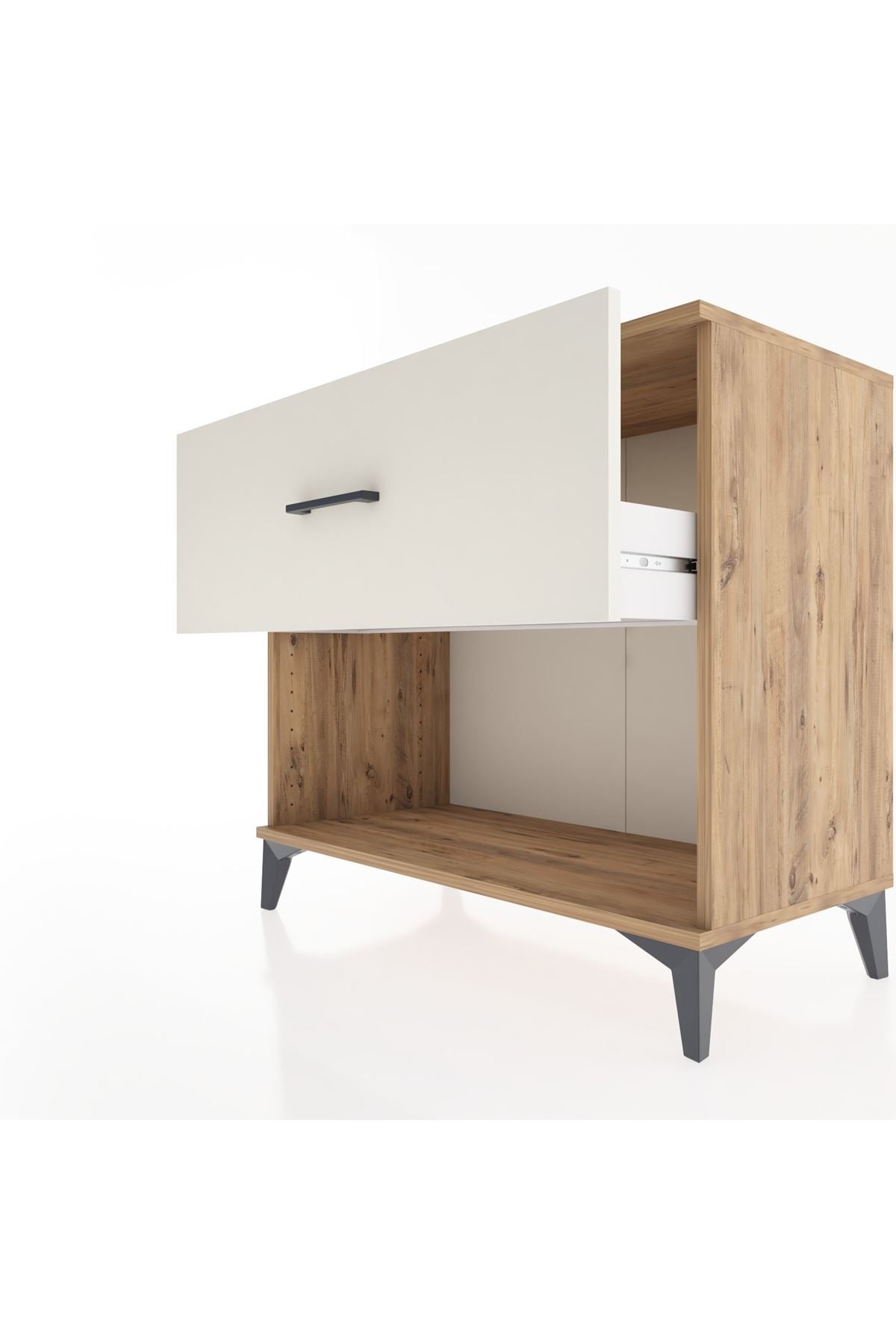 Hyperion Şifonyer Tek Çekmeceli 88x44x80 Çam-Aytaşı