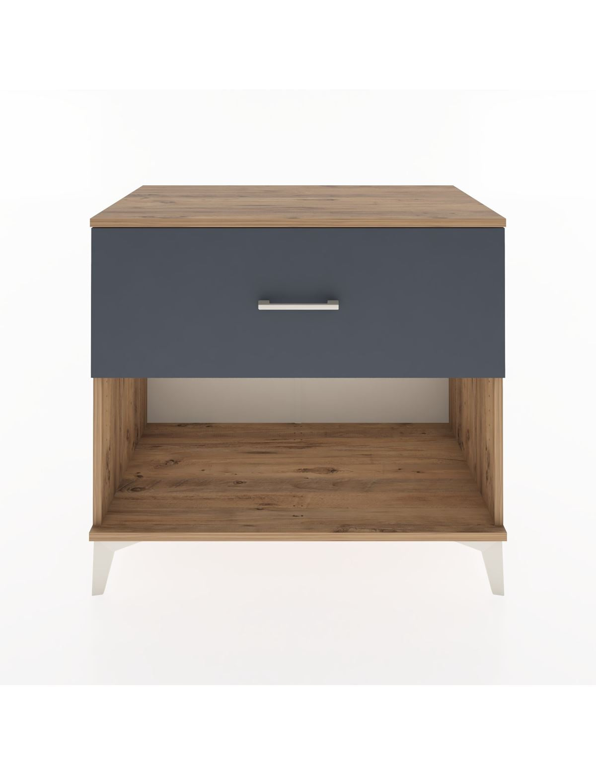 Hyperion Şifonyer Tek Çekmeceli 88x44x80 Çam-Antrasit