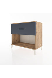 Hyperion Şifonyer Tek Çekmeceli 88x44x80 Çam-Antrasit