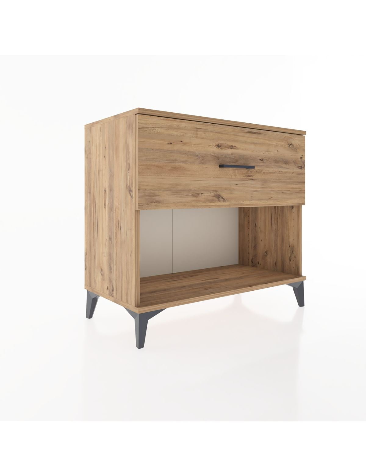 Hyperion Şifonyer Tek Çekmeceli 88x44x80 Çam-Çam