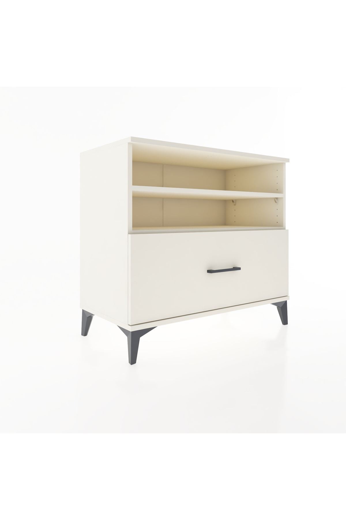 Hyperion Şifonyer 2 Raflı Tek Çekmeceli 88x44x80 Aytaşı-Aytaşı