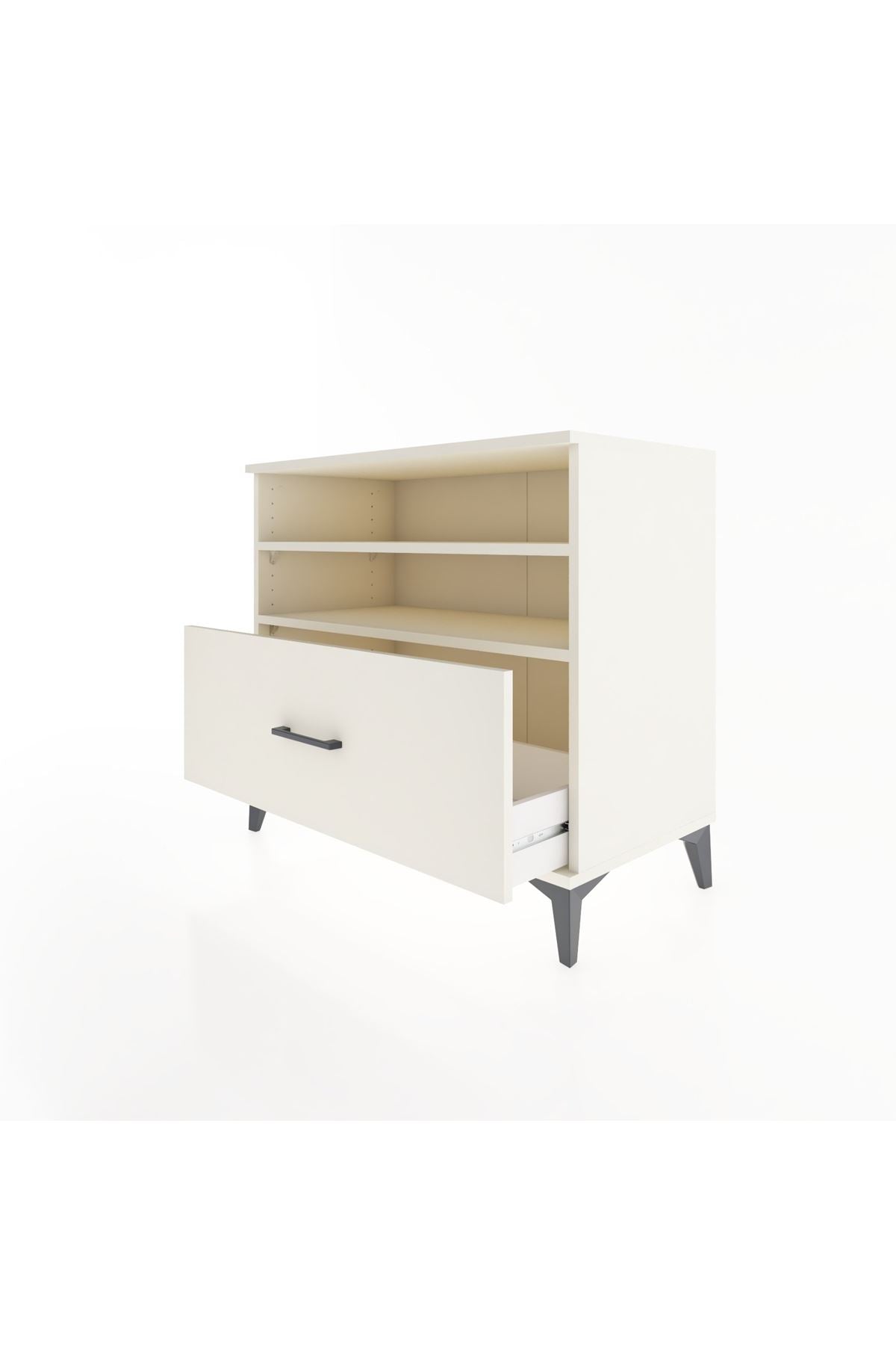 Hyperion Şifonyer 2 Raflı Tek Çekmeceli 88x44x80 Aytaşı-Aytaşı