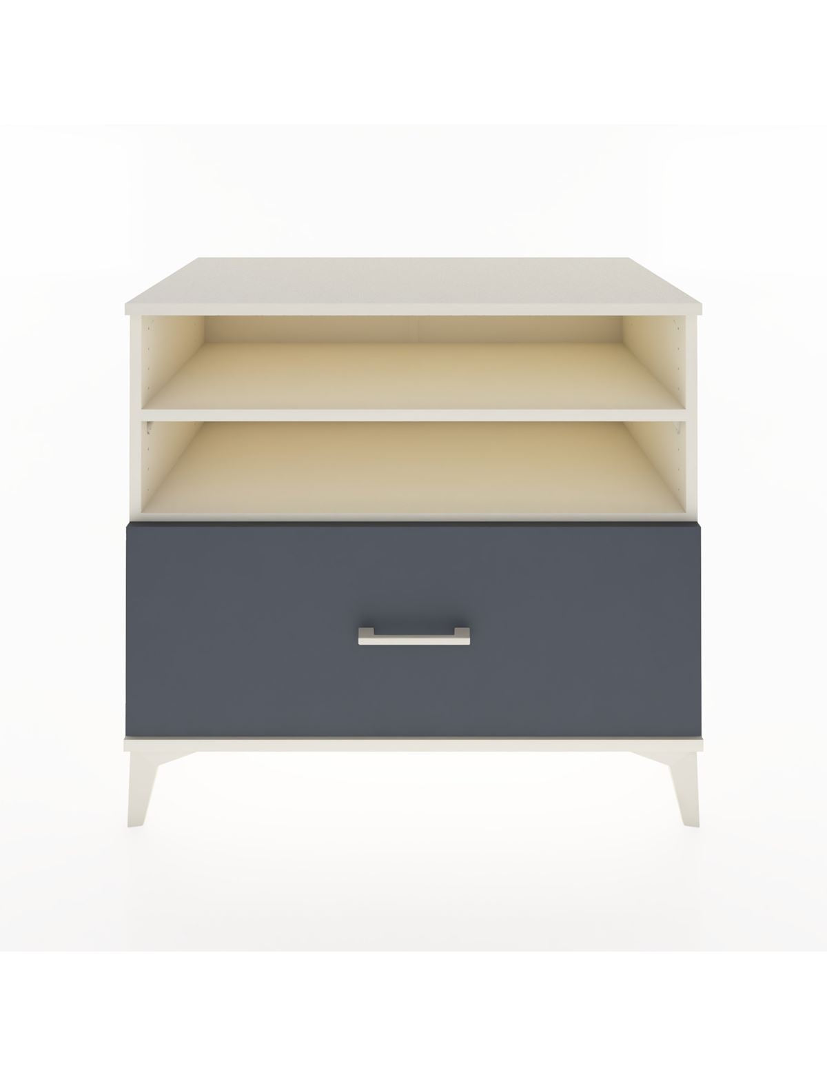 Hyperion Şifonyer 2 Raflı Tek Çekmeceli 88x44x80 Aytaşı-Antrasit