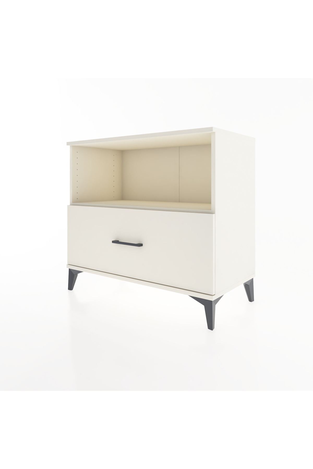 Hyperion Şifonyer Tek Raflı Tek Çekmeceli 88x44x80 Aytaşı-Aytaşı