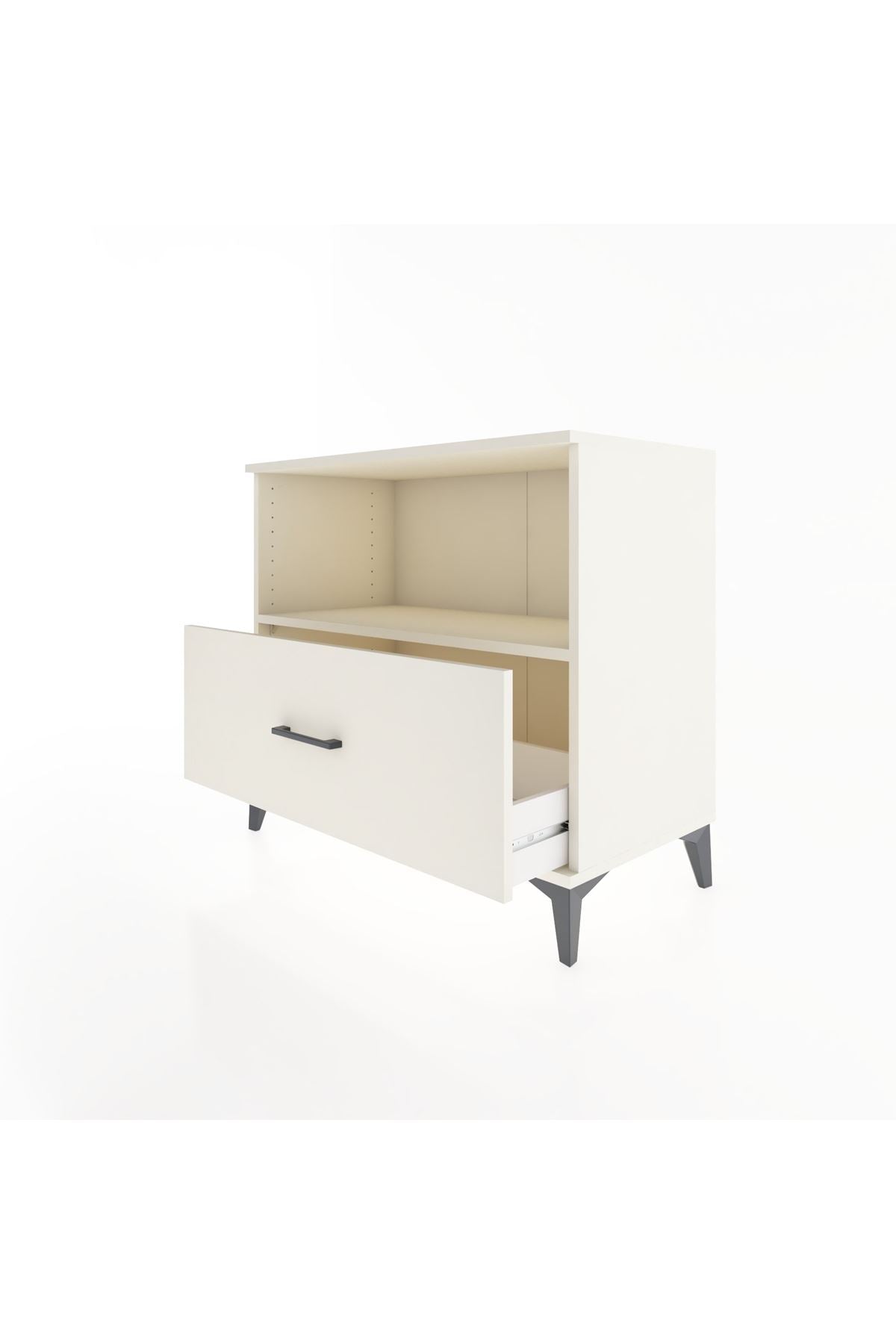 Hyperion Şifonyer Tek Raflı Tek Çekmeceli 88x44x80 Aytaşı-Aytaşı