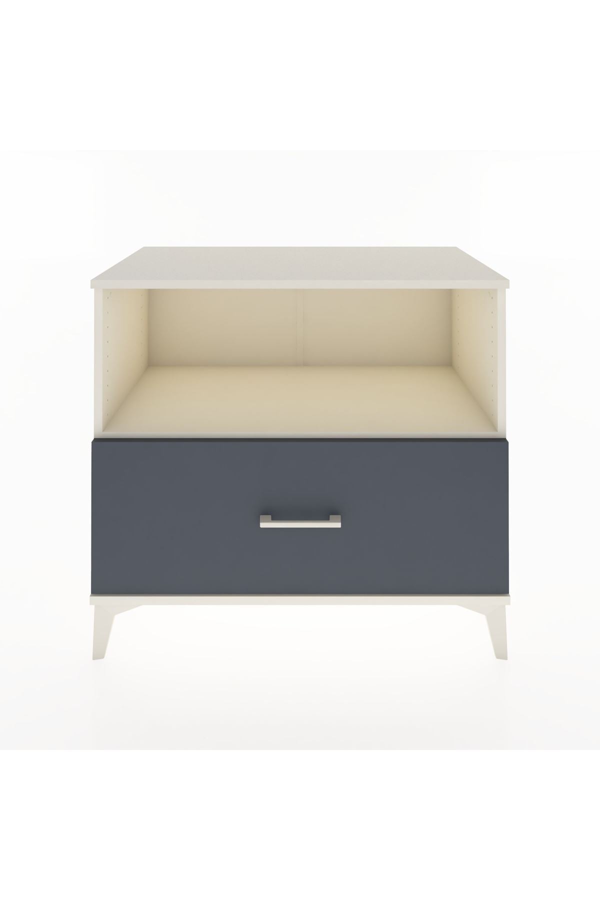 Hyperion Şifonyer Tek Raflı Tek Çekmeceli 88x44x80 Aytaşı-Antrasit