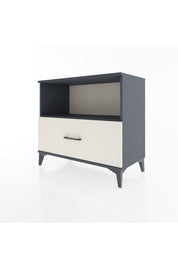 Hyperion Şifonyer Tek Raflı Tek Çekmeceli 88x44x80 Antrasit-Aytaşı