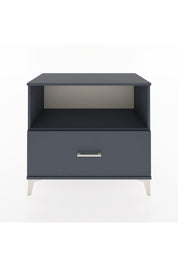 Hyperion Şifonyer Tek Raflı Tek Çekmeceli 88x44x80 Antrasit-Antrasit