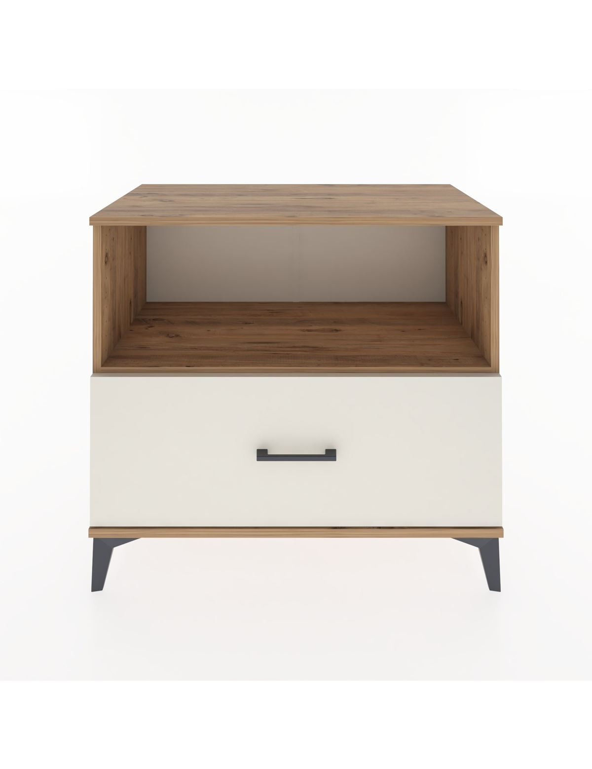 Hyperion Şifonyer Tek Raflı Tek Çekmeceli 88x44x80 Çam-Aytaşı