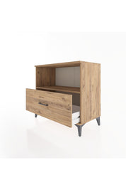 Hyperion Şifonyer Tek Raflı Tek Çekmeceli 88x44x80 Çam-Çam