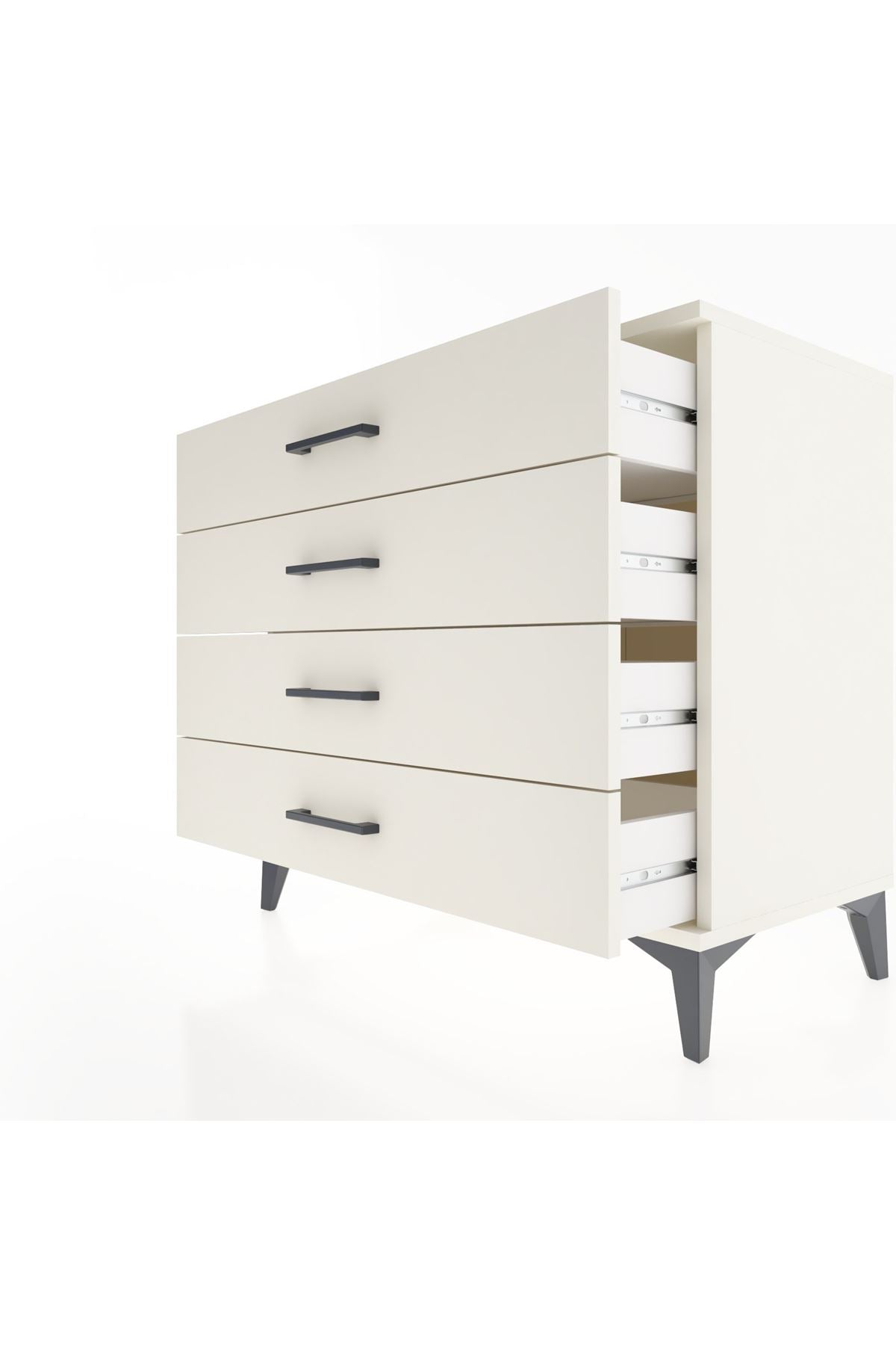 Hyperion Şifonyer 4 Çekmeceli 88x44x80 Aytaşı-Aytaşı