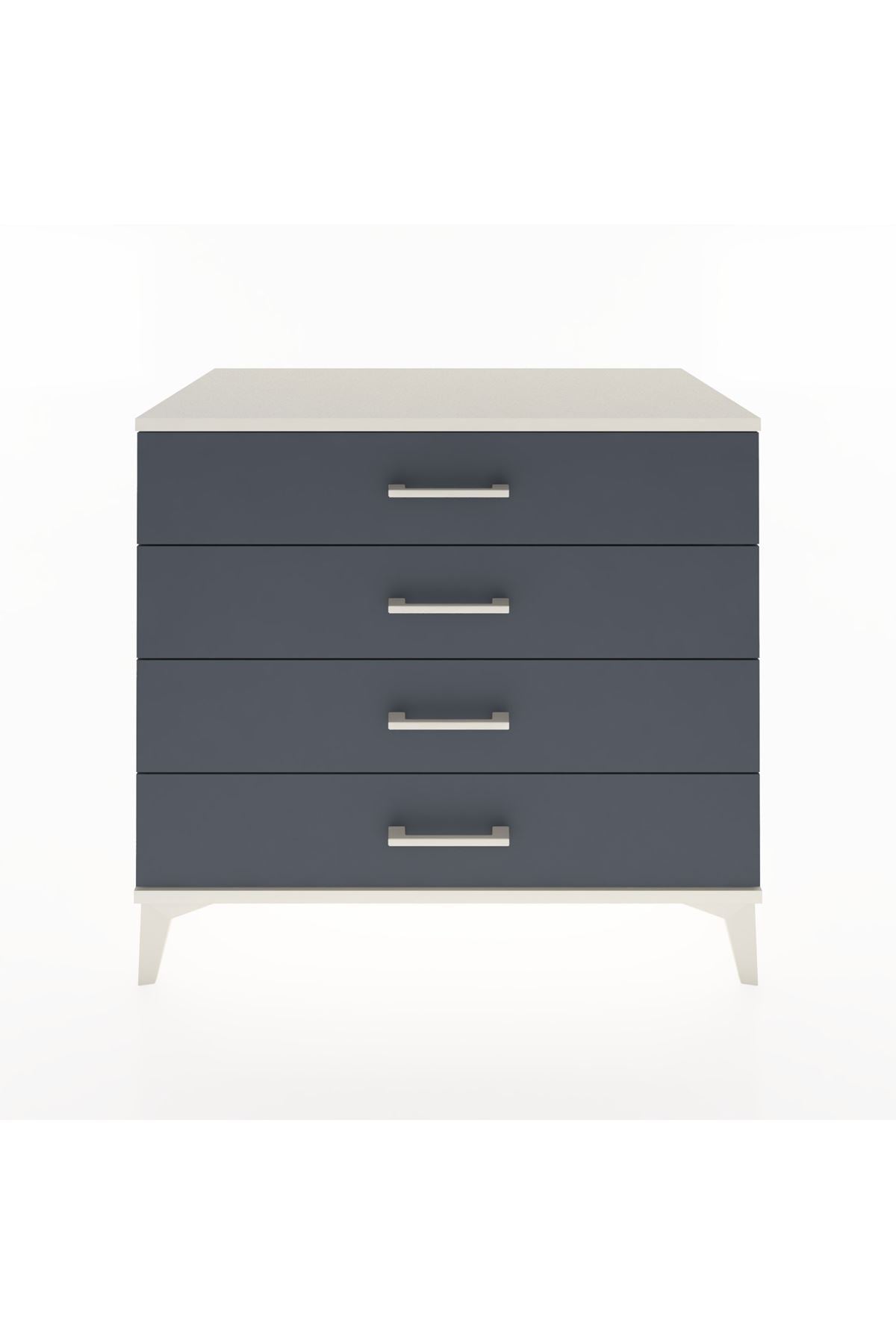 Hyperion Şifonyer 4 Çekmeceli 88x44x80 Aytaşı-Antrasit