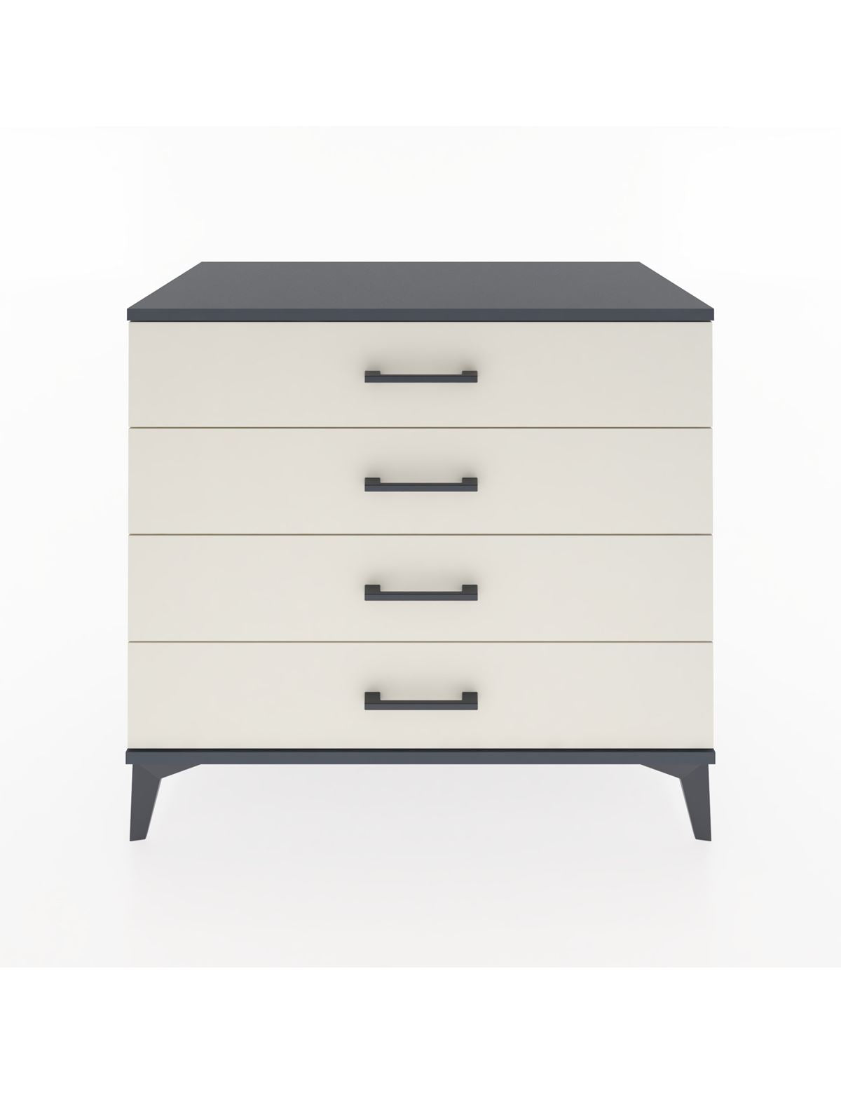 Hyperion Şifonyer 4 Çekmeceli 88x44x80 Antrasit-Aytaşı