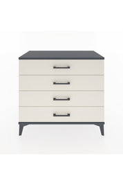 Hyperion Şifonyer 4 Çekmeceli 88x44x80 Antrasit-Aytaşı