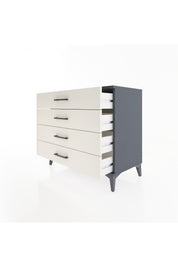 Hyperion Şifonyer 4 Çekmeceli 88x44x80 Antrasit-Aytaşı