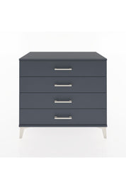 Hyperion Şifonyer 4 Çekmeceli 88x44x80 Antrasit-Antrasit