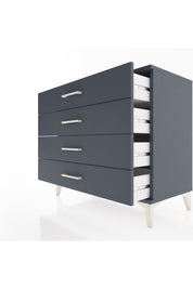 Hyperion Şifonyer 4 Çekmeceli 88x44x80 Antrasit-Antrasit