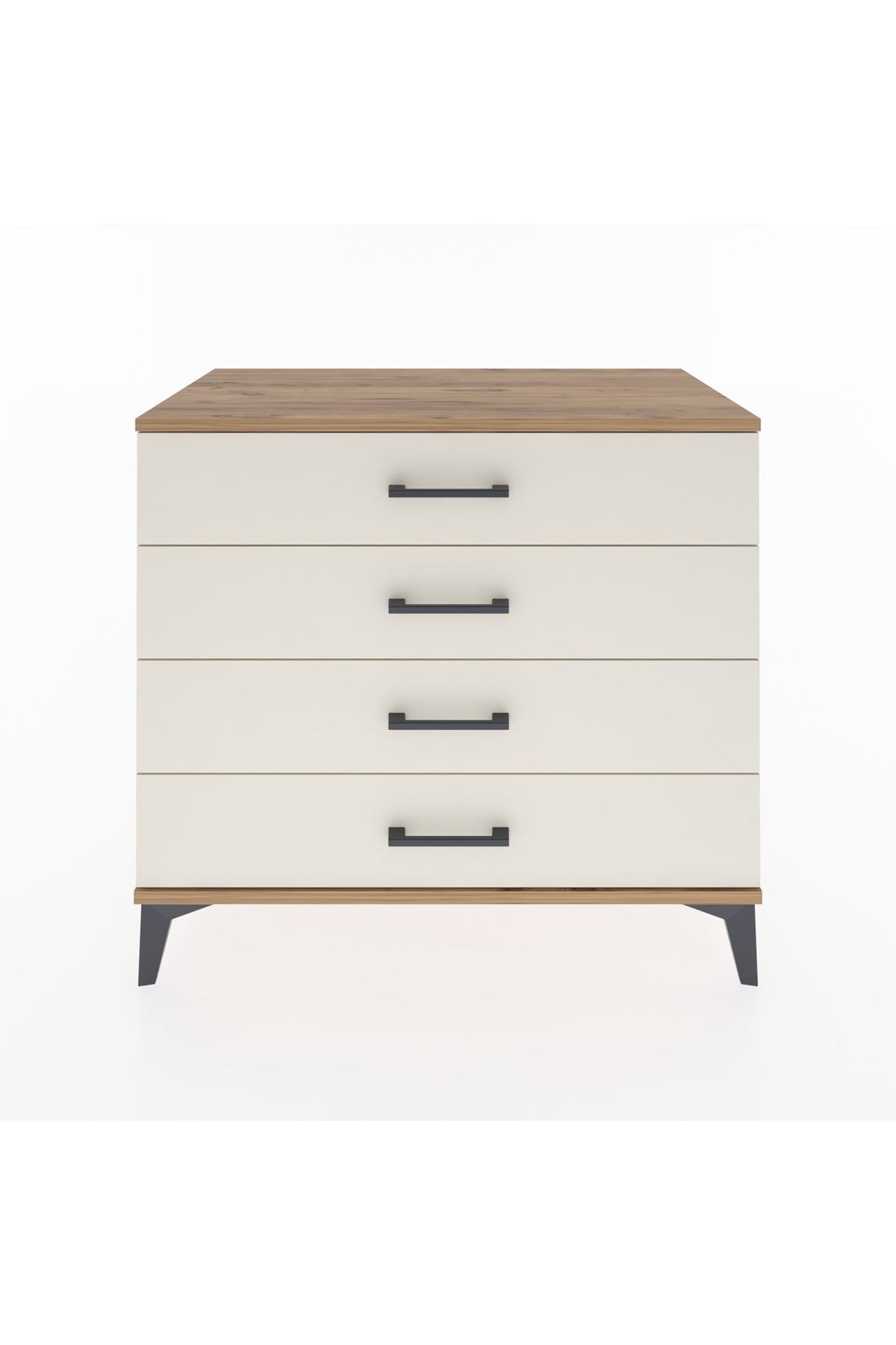 Hyperion Şifonyer 4 Çekmeceli 88x44x80 Çam-Aytaşı