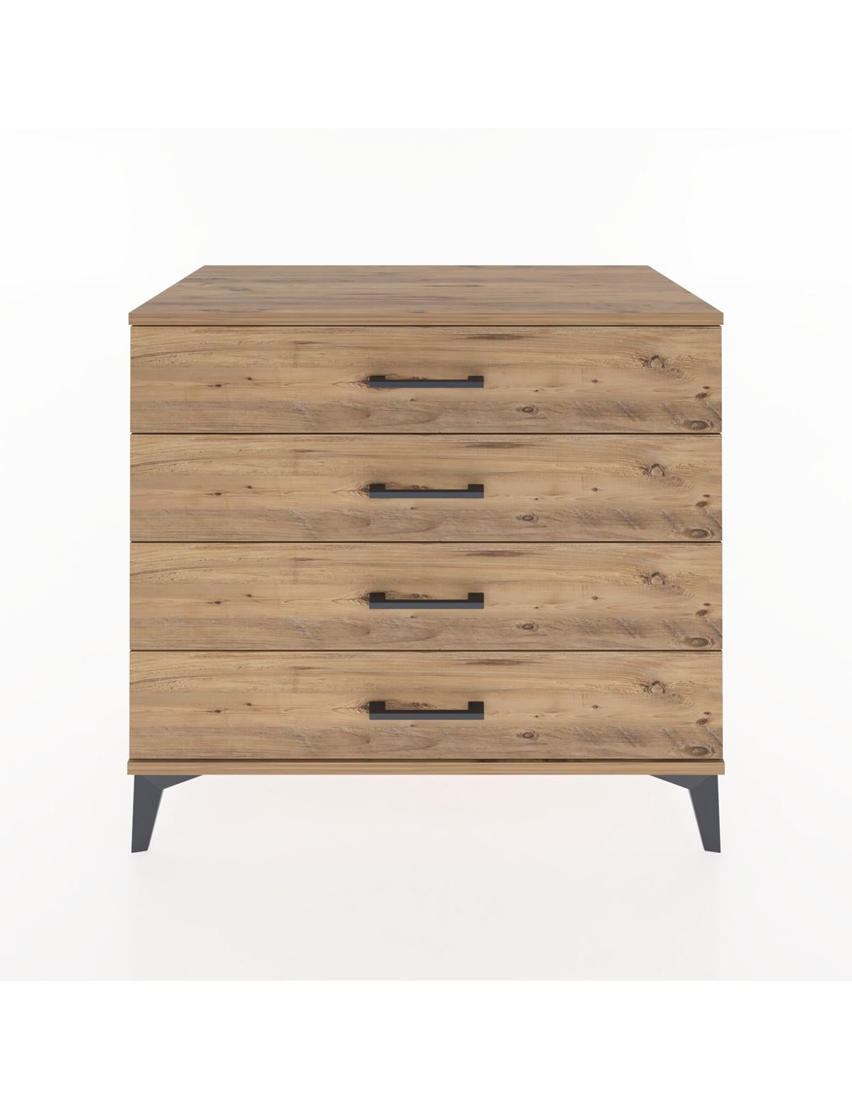 Hyperion Şifonyer 4 Çekmeceli 88x44x80 Çam-Çam