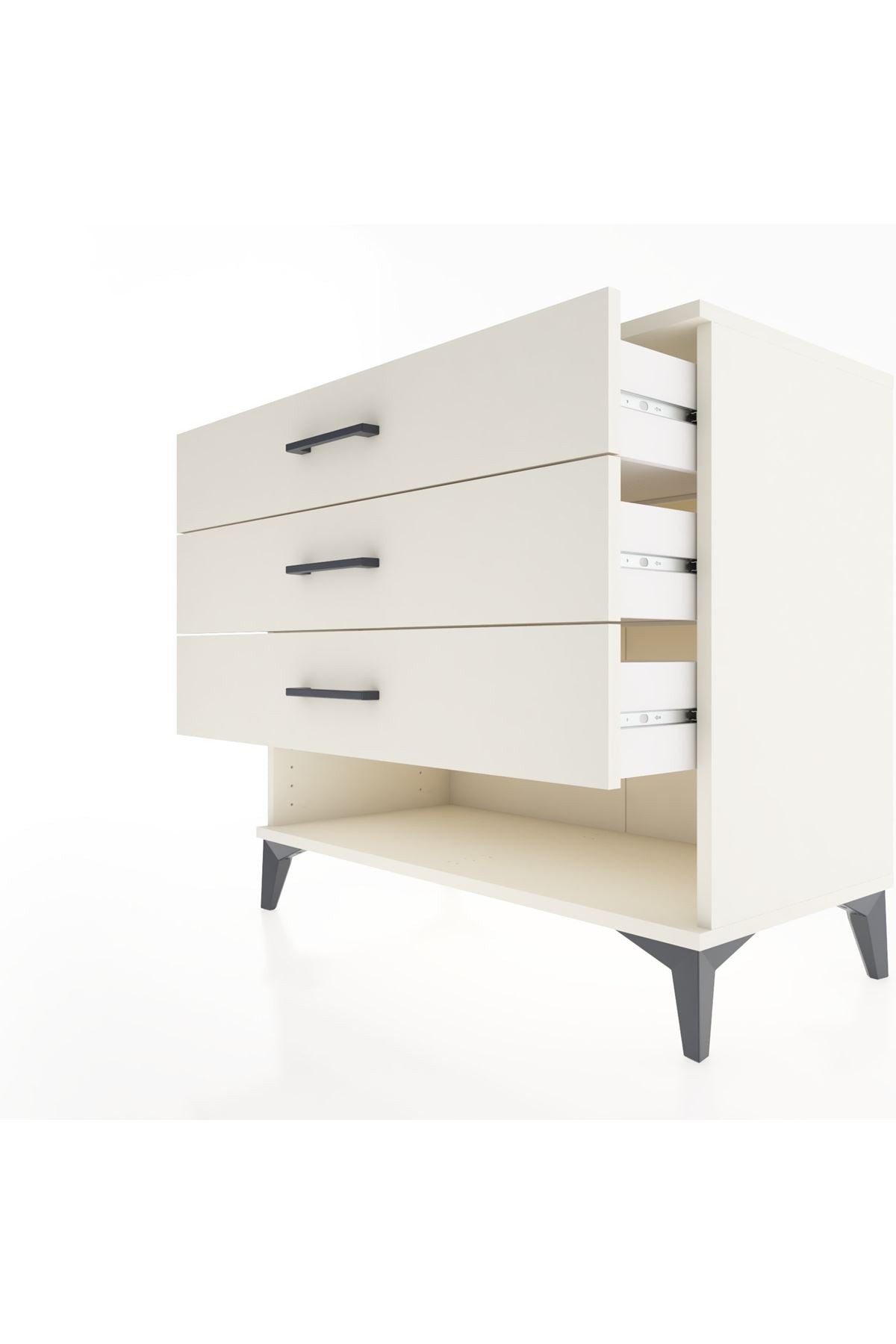 Hyperion Şifonyer 3 Çekmeceli 88x44x80 Aytaşı-Aytaşı