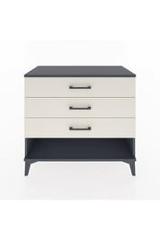 Hyperion Şifonyer 3 Çekmeceli 88x44x80 Antrasit-Aytaşı