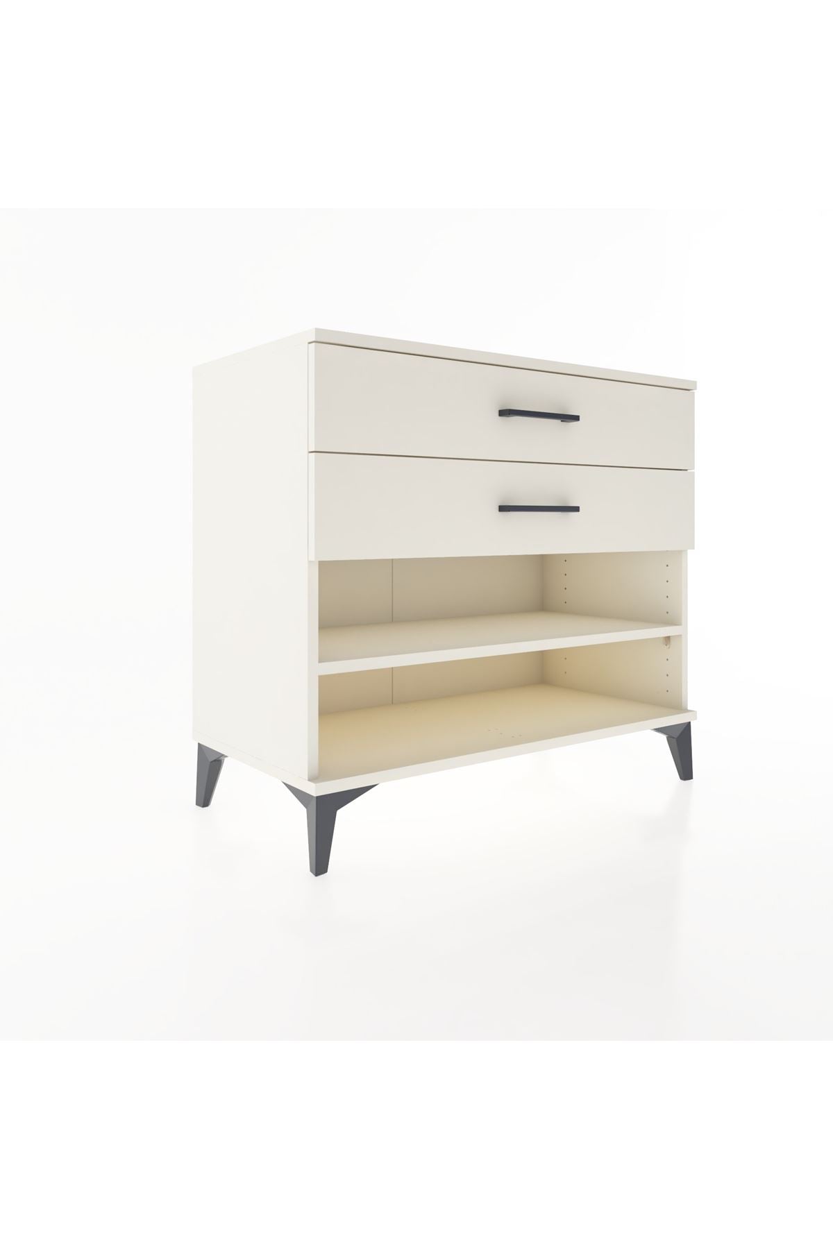 Hyperion Şifonyer Tek Raflı 2 Çekmeceli 88x44x80 Aytaşı-Aytaşı