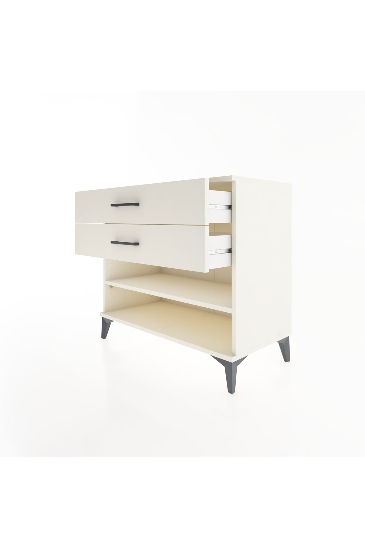 Hyperion Şifonyer Tek Raflı 2 Çekmeceli 88x44x80 Aytaşı-Aytaşı