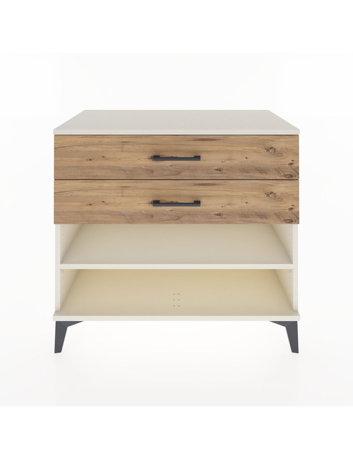 Hyperion Şifonyer Tek Raflı 2 Çekmeceli 88x44x80 Aytaşı-Çam