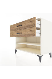 Hyperion Şifonyer Tek Raflı 2 Çekmeceli 88x44x80 Aytaşı-Çam