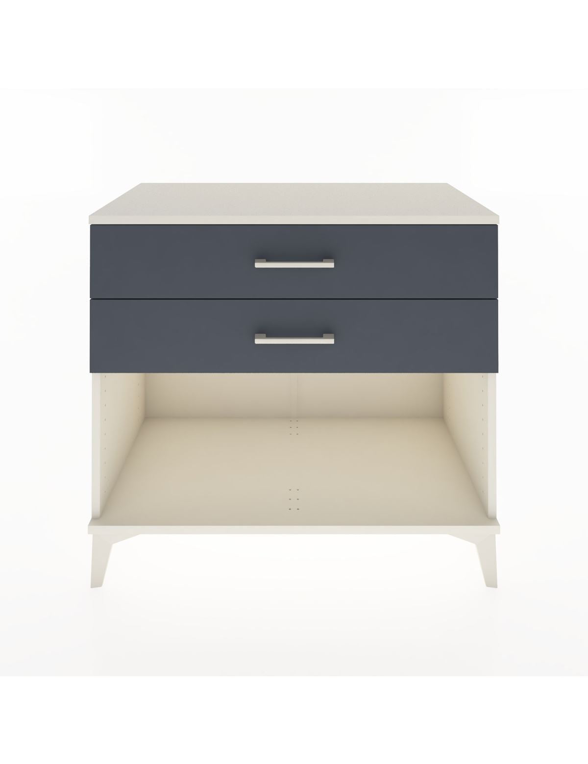 Hyperion Şifonyer 2 Çekmeceli 88x44x80 Aytaşı-Antrasit