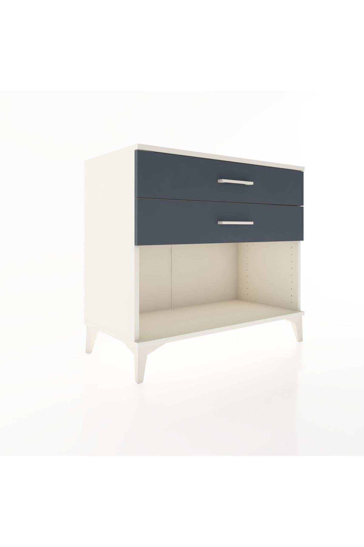 Hyperion Şifonyer 2 Çekmeceli 88x44x80 Aytaşı-Antrasit