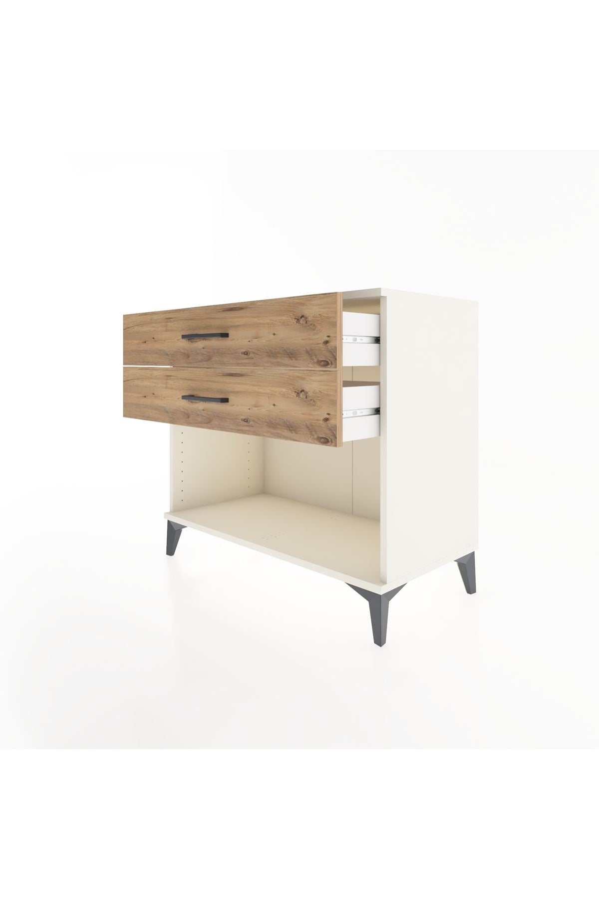 Hyperion Şifonyer 2 Çekmeceli 88x44x80 Aytaşı-Çam