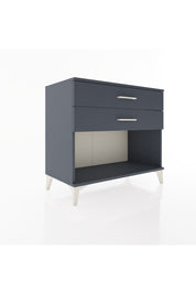 Hyperion Şifonyer 2 Çekmeceli 88x44x80 Antrasit-Antrasit