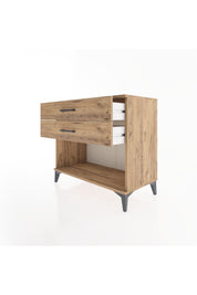 Hyperion Şifonyer 2 Çekmeceli 88x44x80 Çam-Çam