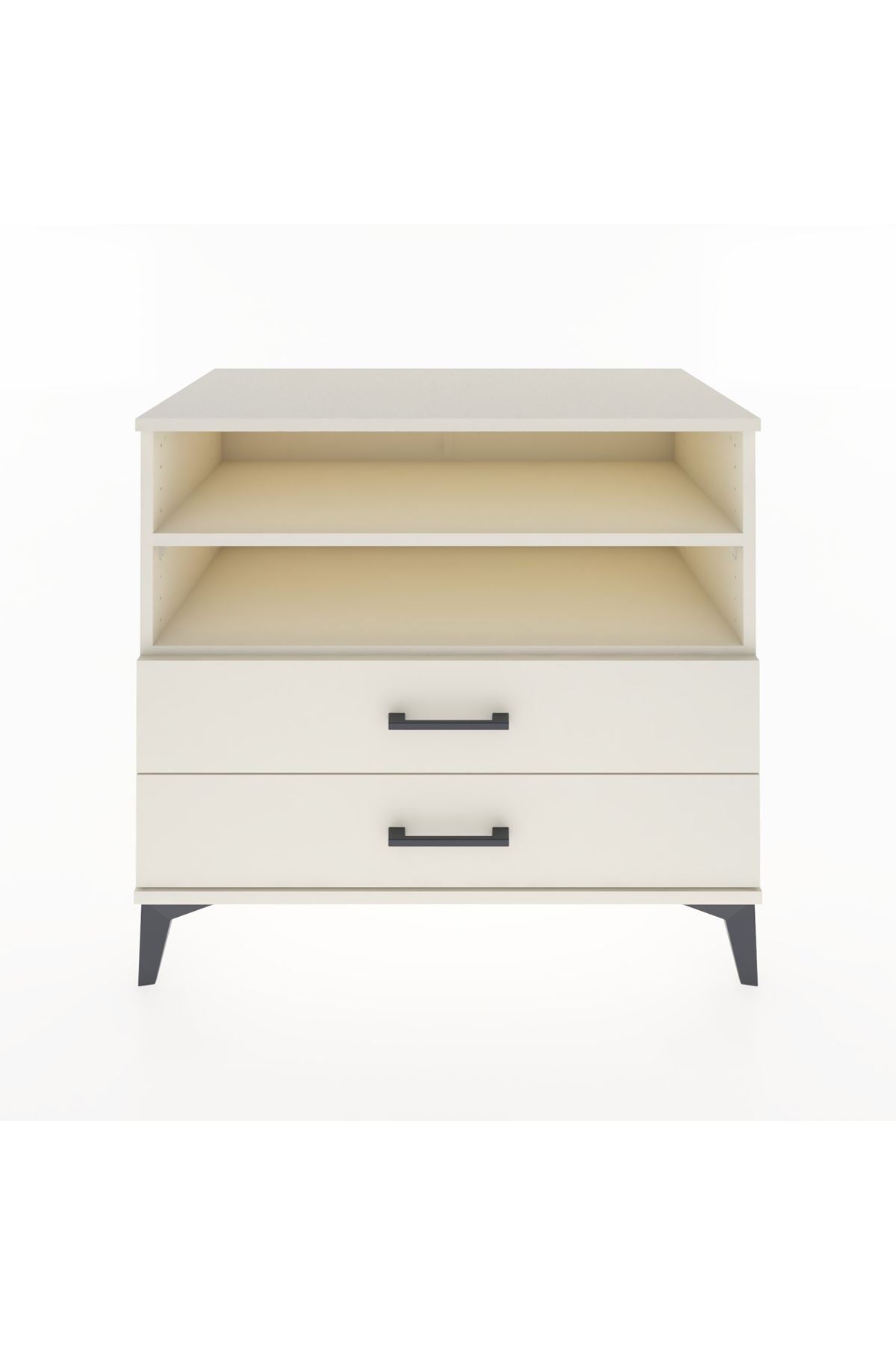 Hyperion Şifonyer 2 Raflı 2 Çekmeceli 88x44x80 Aytaşı-Aytaşı