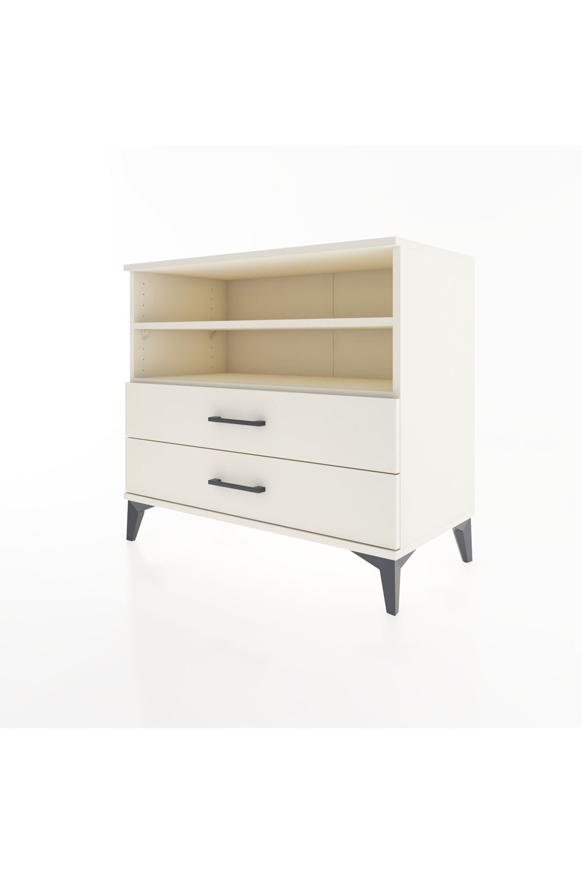 Hyperion Şifonyer 2 Raflı 2 Çekmeceli 88x44x80 Aytaşı-Aytaşı