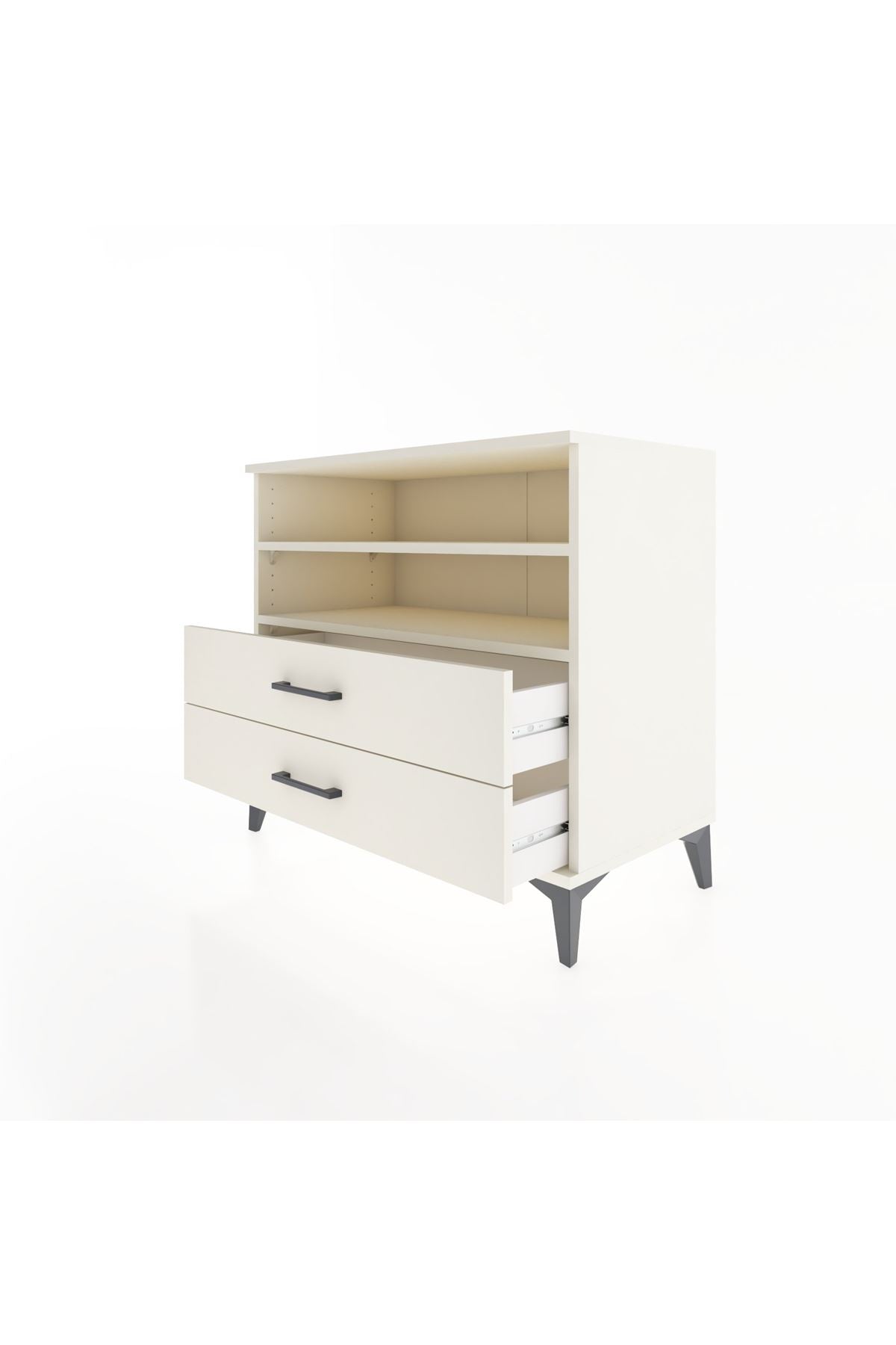 Hyperion Şifonyer 2 Raflı 2 Çekmeceli 88x44x80 Aytaşı-Aytaşı