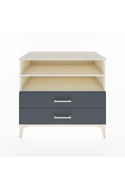 Hyperion Şifonyer 2 Raflı 2 Çekmeceli 88x44x80 Aytaşı-Antrasit