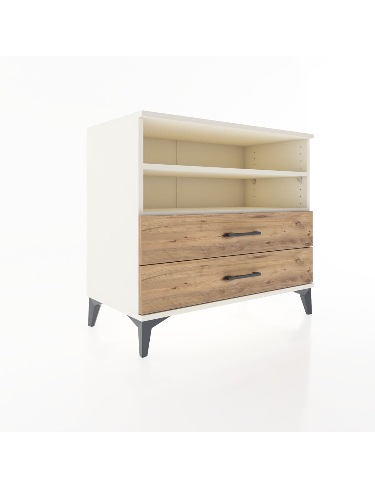 Hyperion Şifonyer 2 Raflı 2 Çekmeceli 88x44x80 Aytaşı-Çam