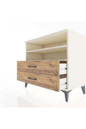 Hyperion Şifonyer 2 Raflı 2 Çekmeceli 88x44x80 Aytaşı-Çam