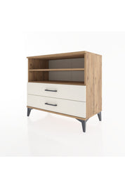 Hyperion Şifonyer 2 Raflı 2 Çekmeceli 88x44x80 Çam-Aytaşı