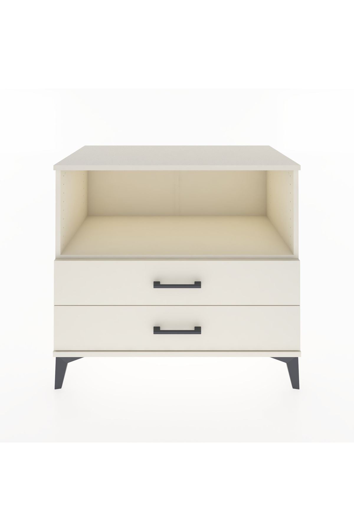 Hyperion Şifonyer Tek Raflı 2 Çekmeceli 88x44x80 Aytaşı-Aytaşı