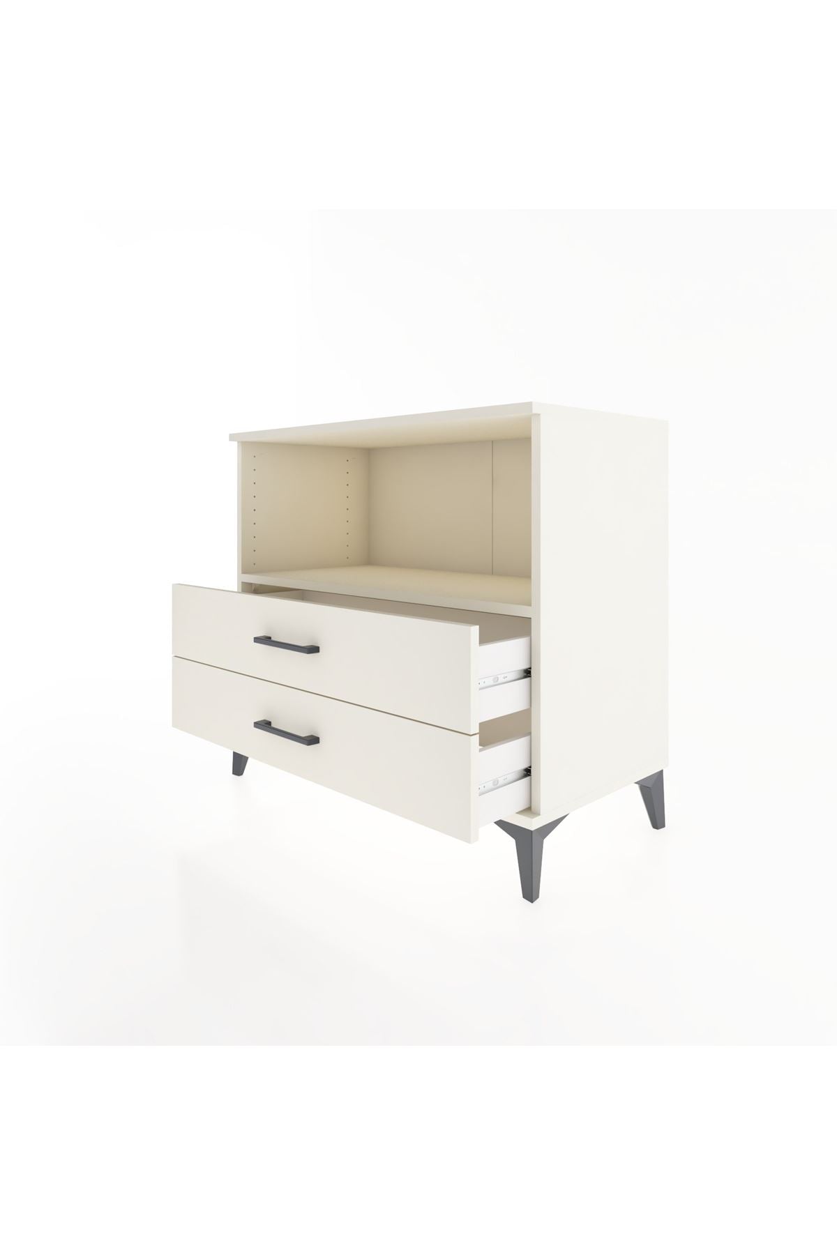 Hyperion Şifonyer Tek Raflı 2 Çekmeceli 88x44x80 Aytaşı-Aytaşı