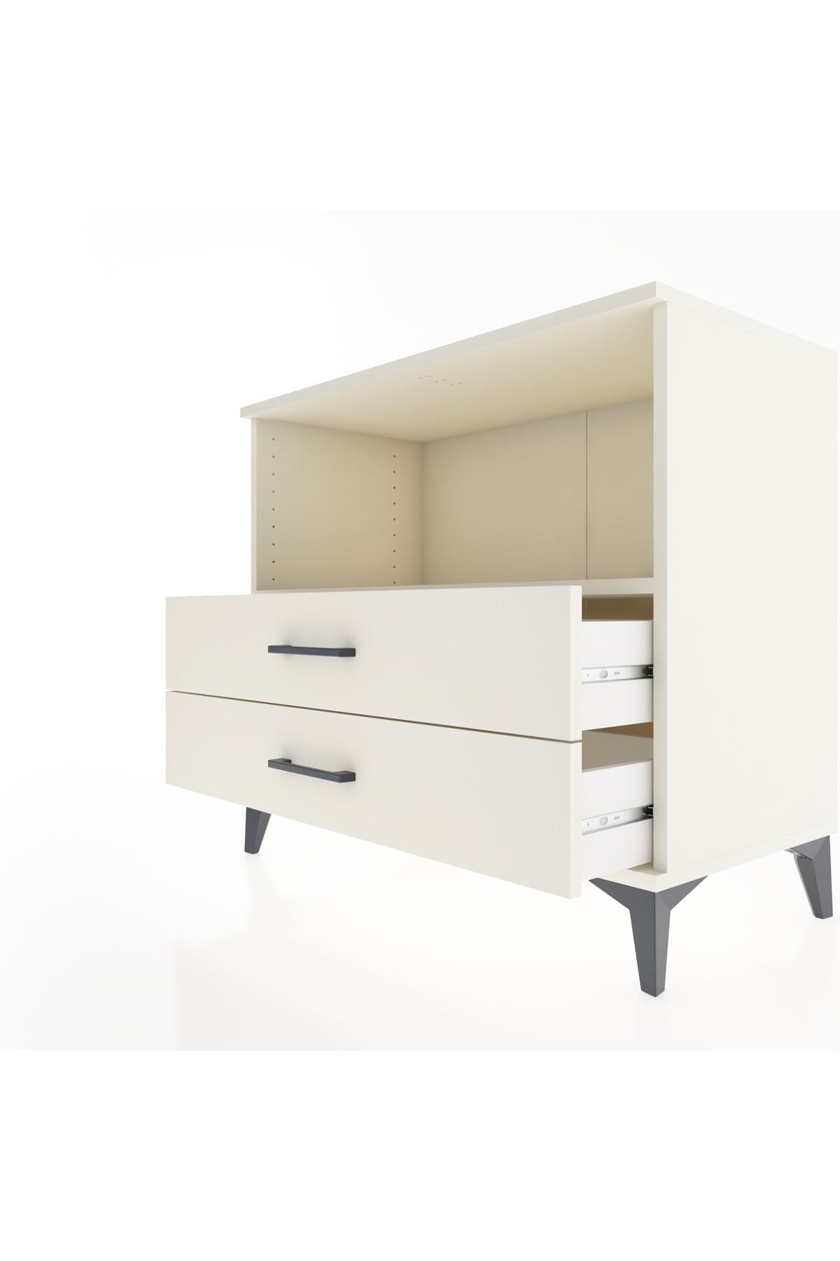 Hyperion Şifonyer Tek Raflı 2 Çekmeceli 88x44x80 Aytaşı-Aytaşı