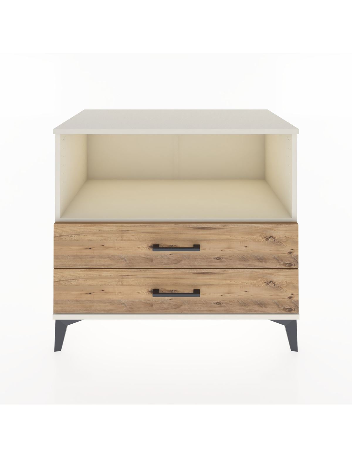 Hyperion Şifonyer Tek Raflı 2 Çekmeceli 88x44x80 Aytaşı-Çam