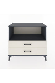 Hyperion Şifonyer Tek Raflı 2 Çekmeceli 88x44x80 Antrasit-Aytaşı