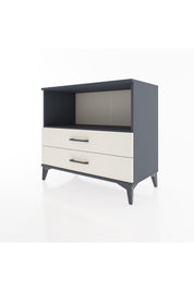 Hyperion Şifonyer Tek Raflı 2 Çekmeceli 88x44x80 Antrasit-Aytaşı